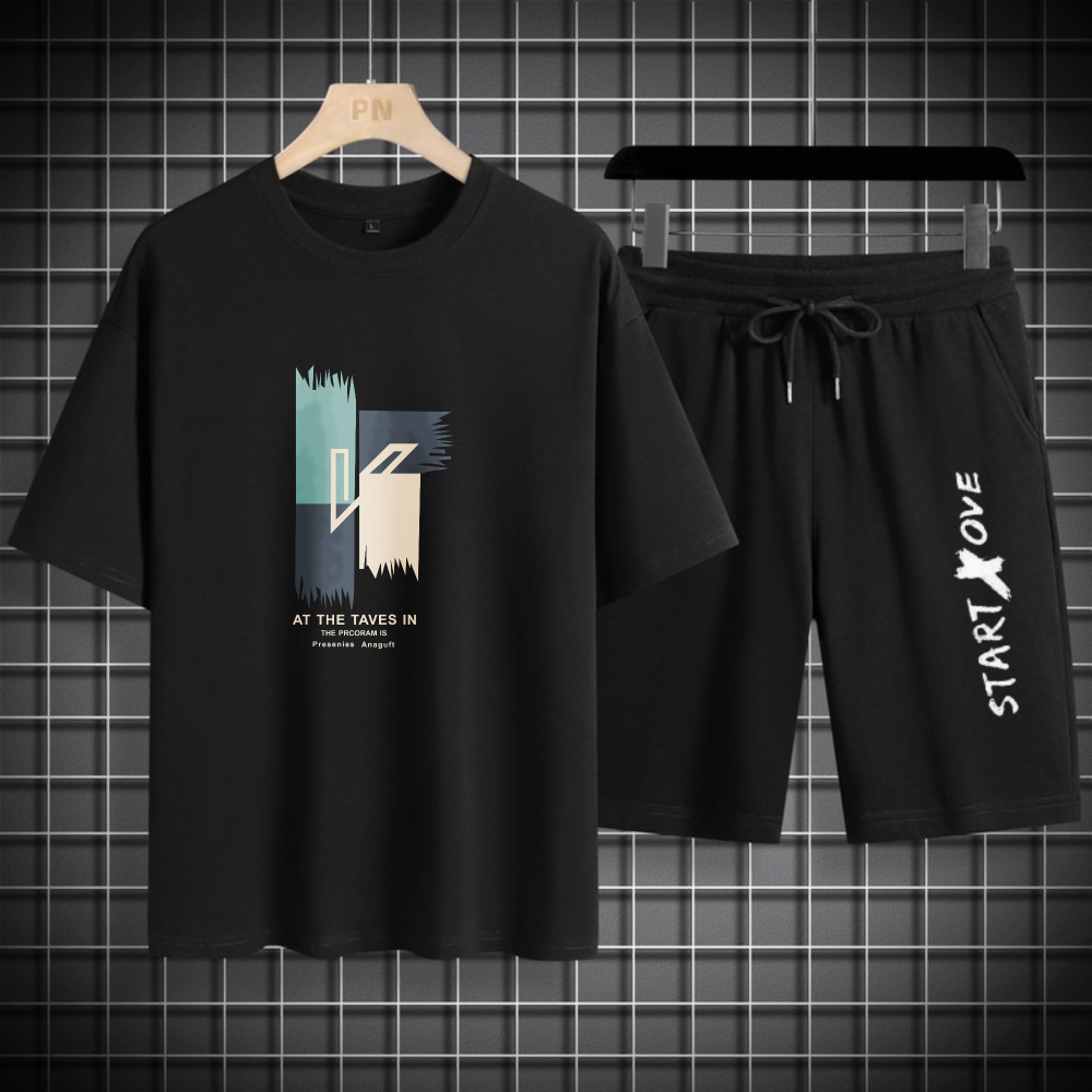 Summer Clothing Drip - 1 adet Erkek tişört takımı 2026