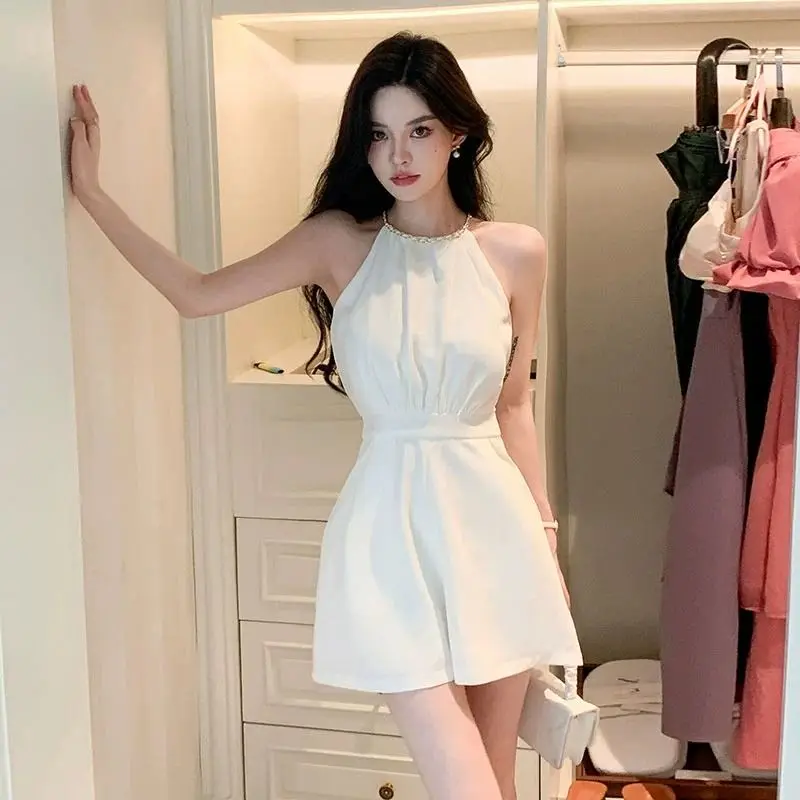 Summer Light Clothing - Serin Beyaz Kadın Şort Ofis Işık