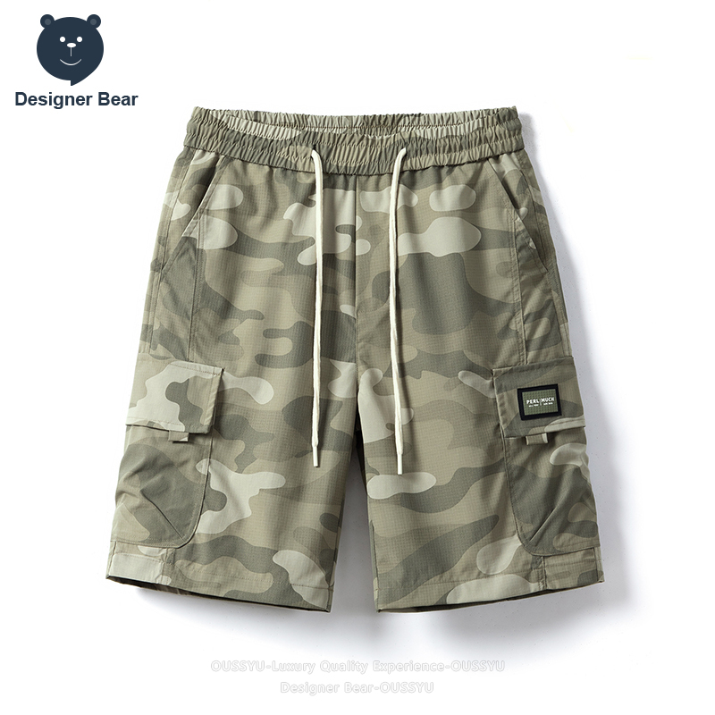 Summer Clothing Brands Men - Marka Giyim Yaz Kargo Kamuflaj Şort