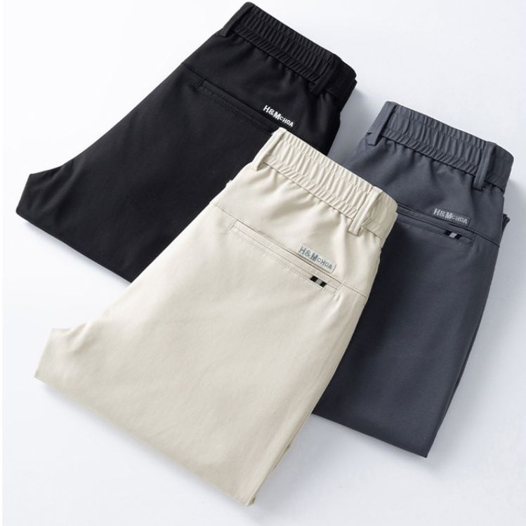 Summer Clothing Brands Men - Yazlık İnce Erkek Günlük Pantolonu Dimili