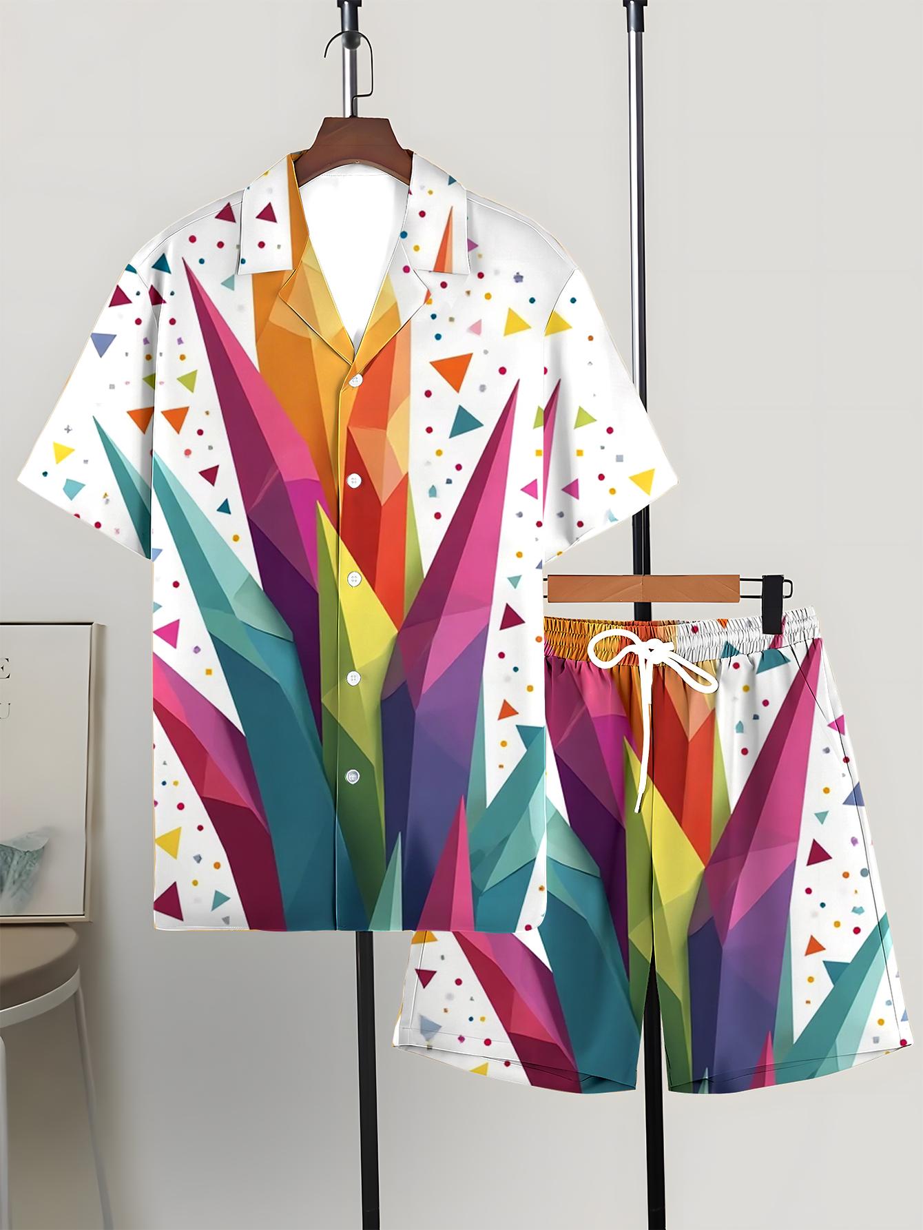 Summer Clothing Drip - Erkek Gömlek Takımları 2026 İlkbahar/Yaz kıyafetleri