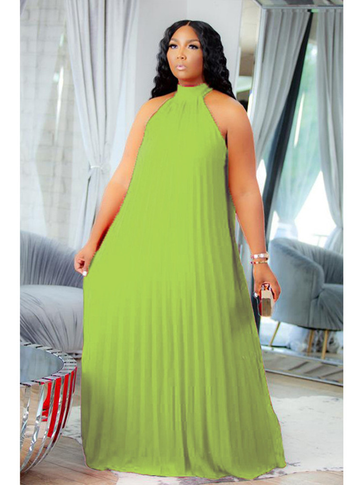 Summer Clothing For Older Women - Wmstar artı boyutu kadınlar uzun elbise