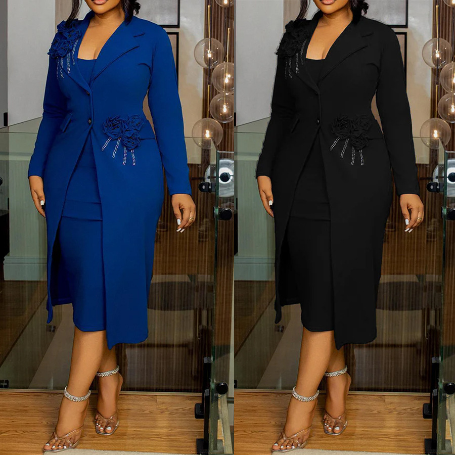 Summer Clothing For Older Women - Kadın Elbise Setleri İki Adet Set