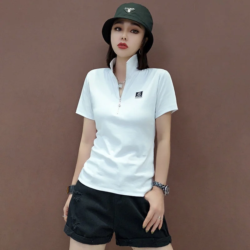 Quality Summer Clothing For Women - T-shirt kadın kısa kollu Tee giyim