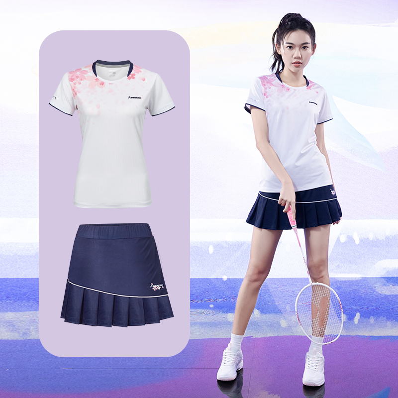 Summer Light Clothing - Kawasaki Orijinal kadın Badminton Takım Elbise