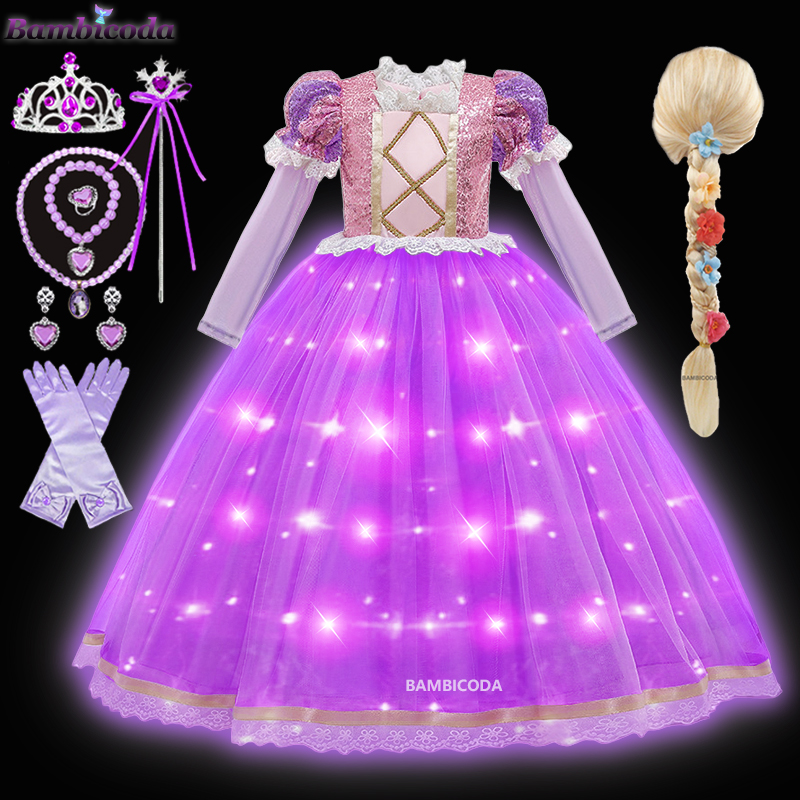 Prenses Rapunzel LED Işıklı El - Summer Light Clothing incelemesi ve fiyatı