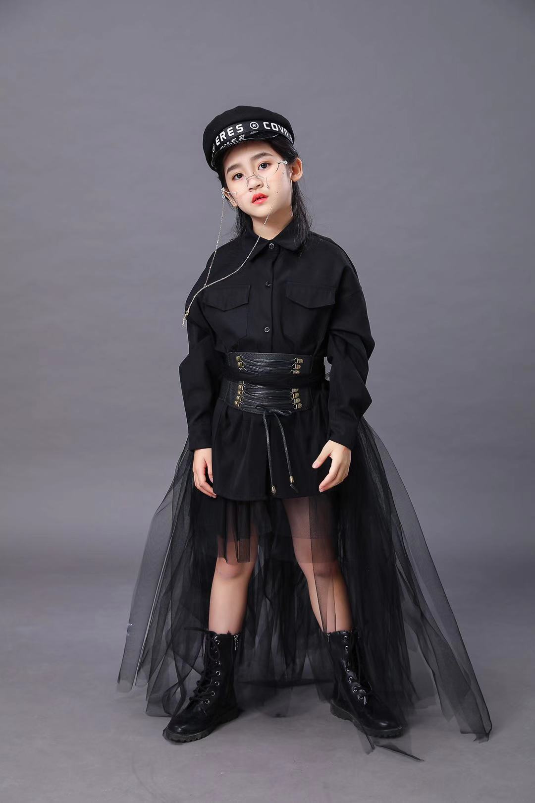 Çocuk Siyah Takım Elbise Kız M - Summer Clothing For Girls incelemesi ve fiyatı