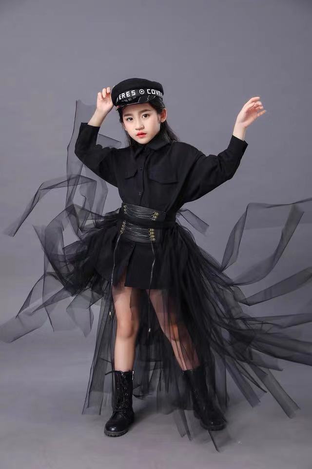 Çocuk Siyah Takım Elbise Kız M - Summer Clothing For Girls incelemesi ve fiyatı