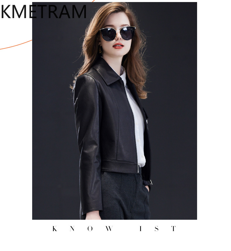 Hakiki Deri Ceket Kadın Gerçek - Quality Summer Clothing For Women incelemesi ve fiyatı