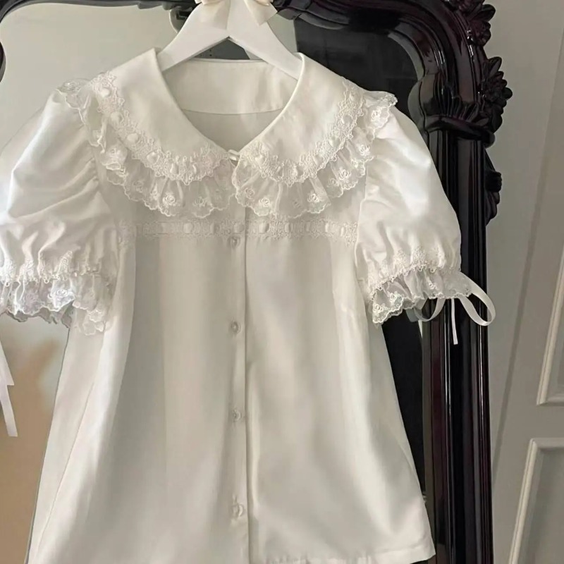 Japon Kawaii Lolita Gömlek Kad - Summer Japanese Clothing incelemesi ve fiyatı