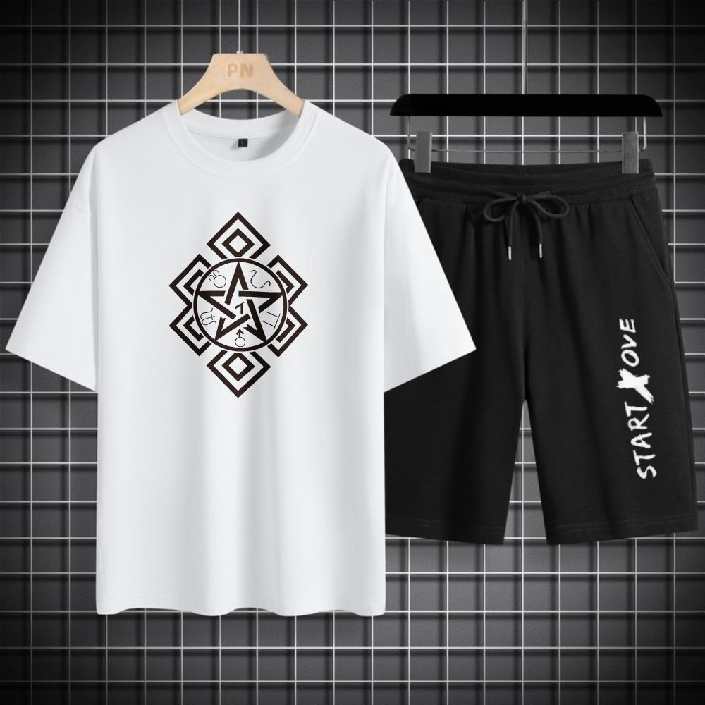 1 adet Erkek tişört takımı 202 - Summer Clothing Drip incelemesi ve fiyatı