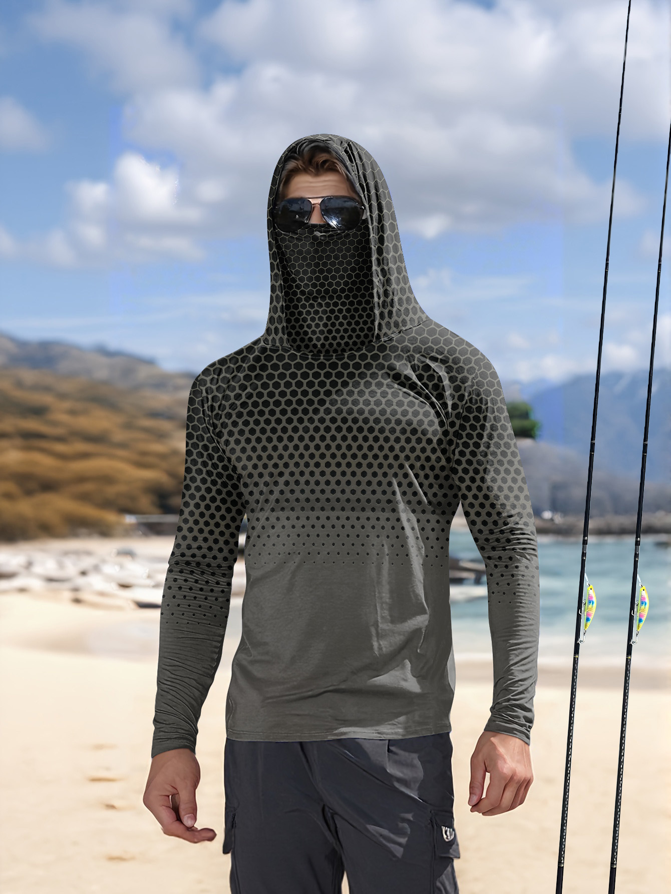 Erkek Kapüşonlu Balıkçı Gömleğ - Summer Clothing Men incelemesi ve fiyatı