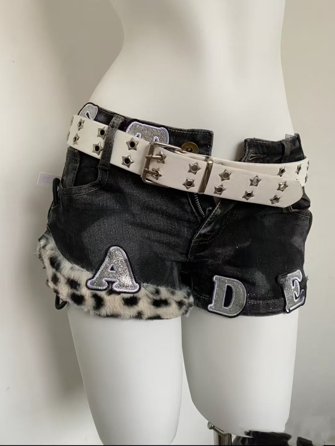 Y2k İşlemeli Yama Kot Şort Kad - Summer Clothing For Girls incelemesi ve fiyatı