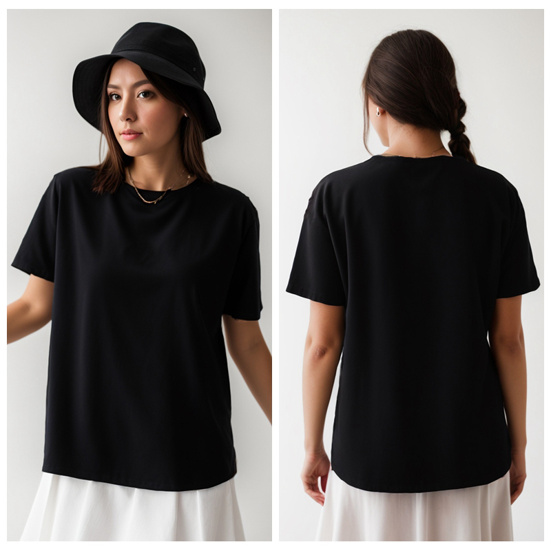 Pamuklu Büyük Beden Kısa Kollu - Quality Summer Clothing For Women incelemesi ve fiyatı