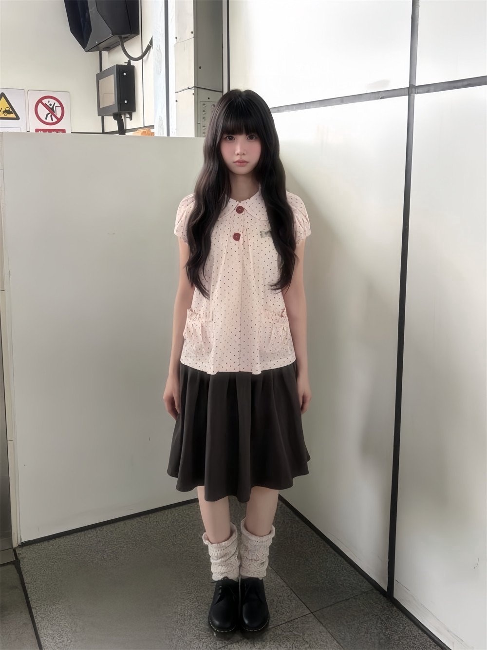 Yaz Vintage Puantiyeli Kısa Ko - Summer Japanese Clothing incelemesi ve fiyatı