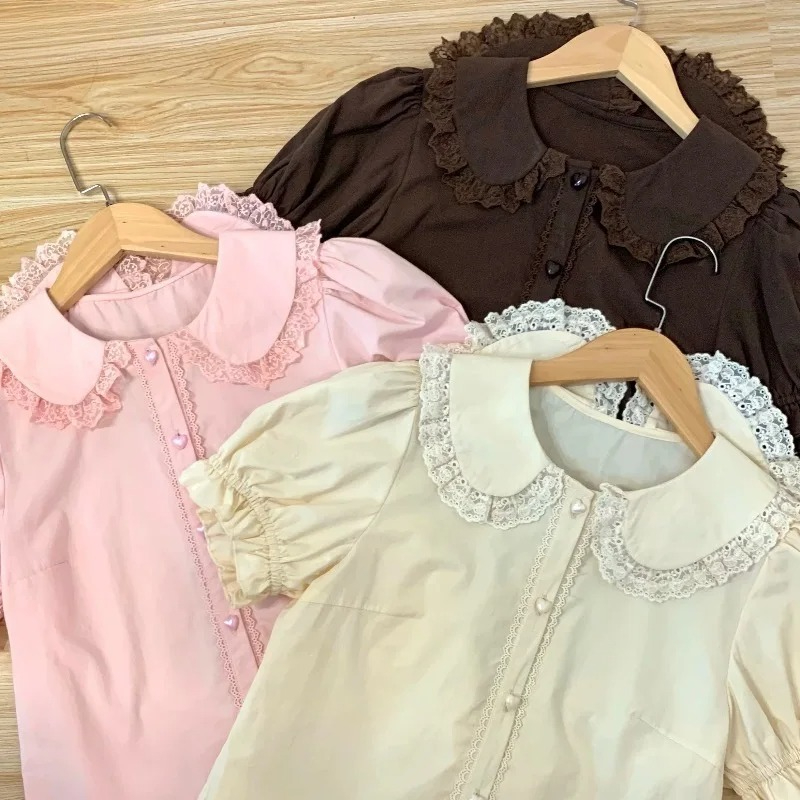 Yaz Japon Kawaii Lolita Gömlek - Summer Japanese Clothing incelemesi ve fiyatı