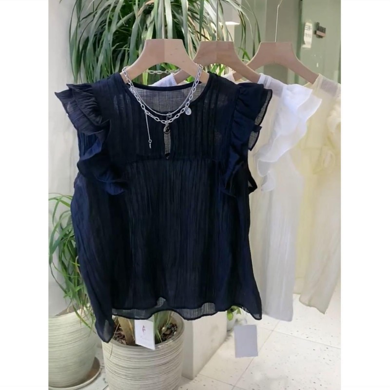 Moda tatlı yaz kadın uçan koll - Summer Japanese Clothing incelemesi ve fiyatı