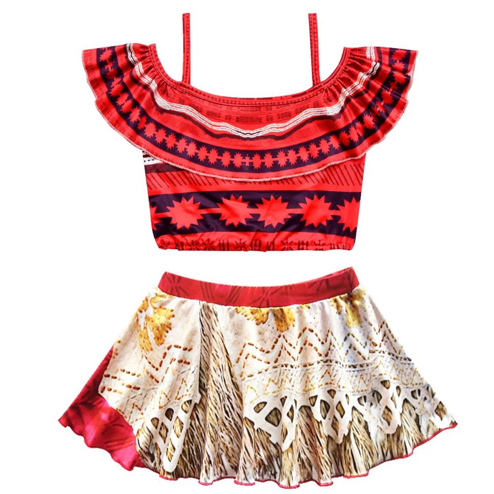 Yaz Peri Prenses Moana Cosplay - Summer Clothing For Girls incelemesi ve fiyatı