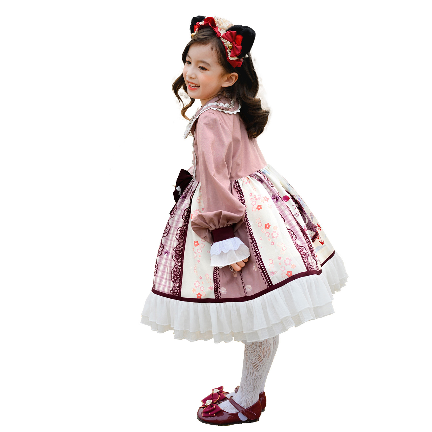 Çocuk Lolita Giyim Uzun Kollu  - Summer Clothing For Girls incelemesi ve fiyatı