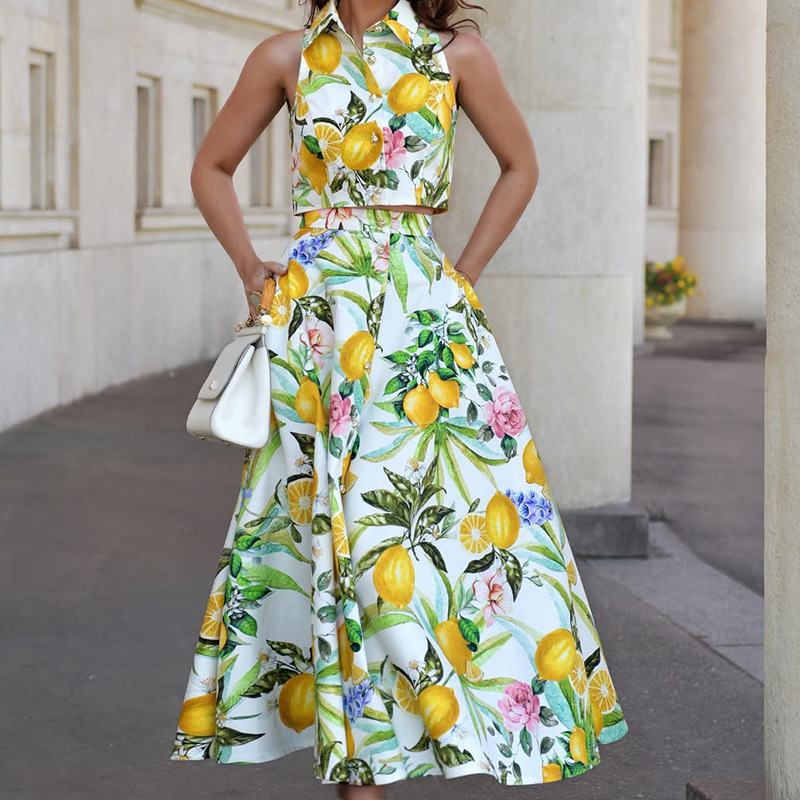 Kadın Modası Limon Baskılı Kol - Summer Clothing For Girls incelemesi ve fiyatı