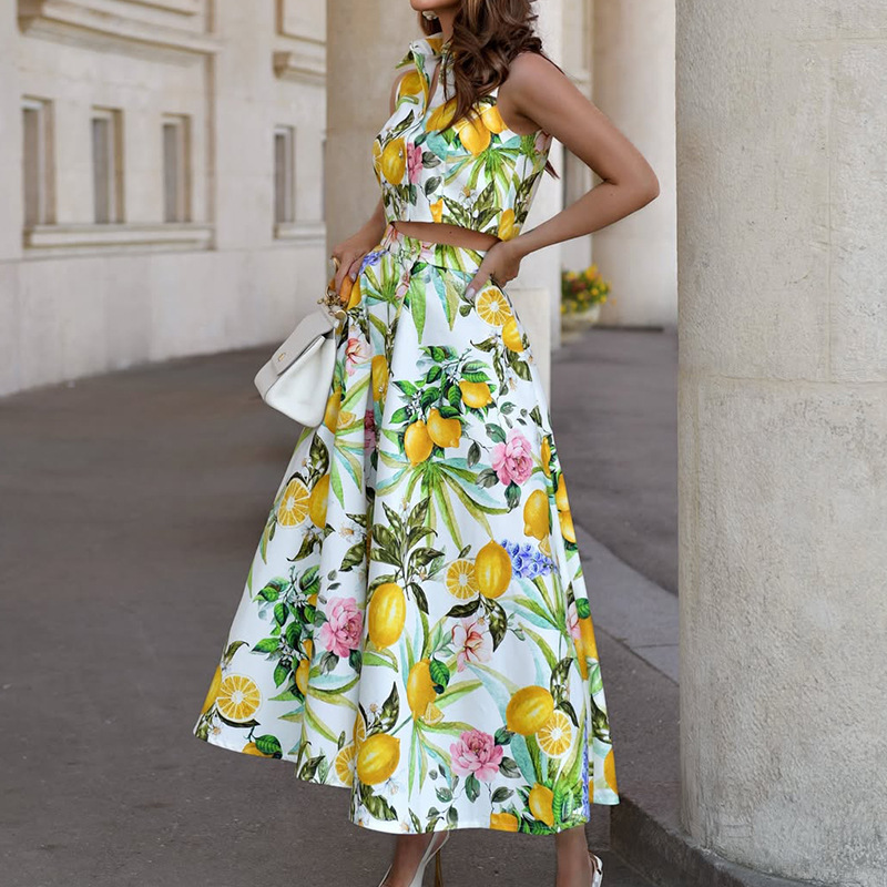 Kadın Modası Limon Baskılı Kol - Summer Clothing For Girls incelemesi ve fiyatı