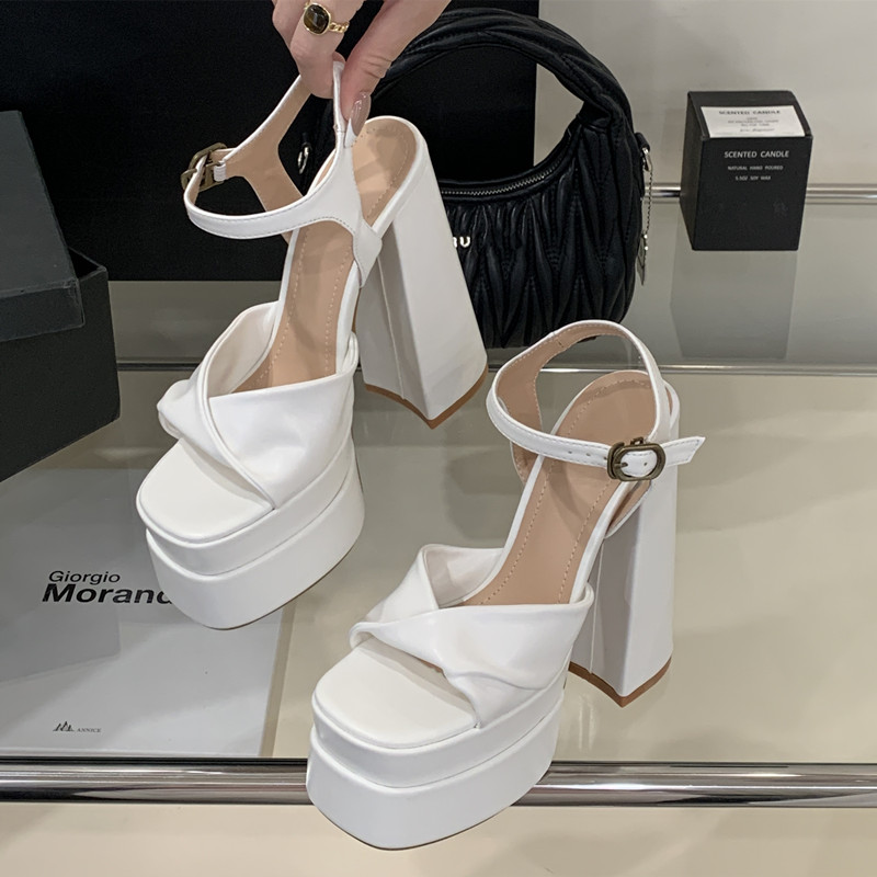 Yıldız tarzı Moda Çift Platfor - Summer Holiday Clothing Women incelemesi ve fiyatı
