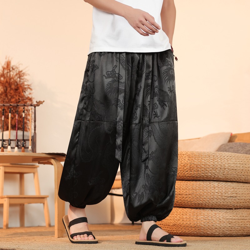 Erkekler Geniş Bacak Pantolon  - Summer Light Clothing incelemesi ve fiyatı