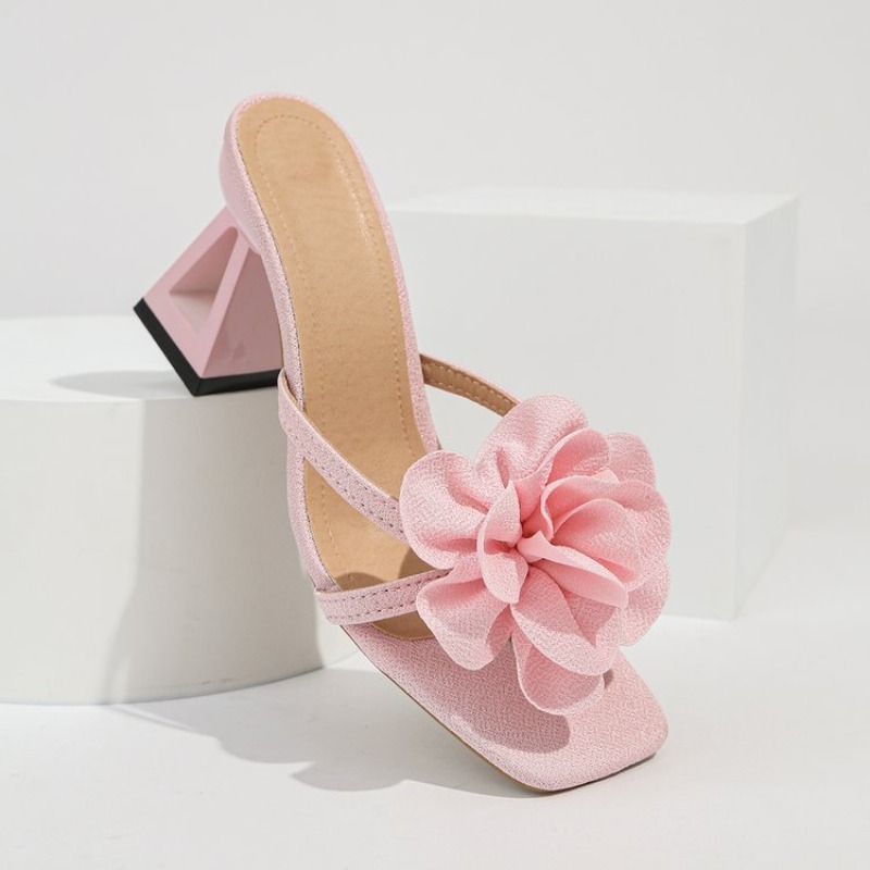 Bayan 3D Çiçek Dekor Sandalet  - Summer Holiday Clothing Women incelemesi ve fiyatı