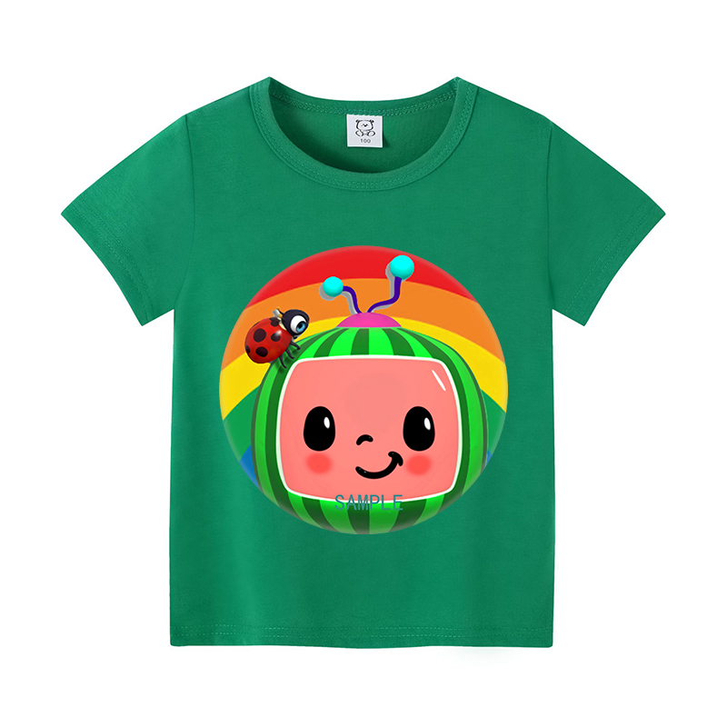 Cocomelons Bebek T-Shirt Anime - Summer Clothing For Girls incelemesi ve fiyatı