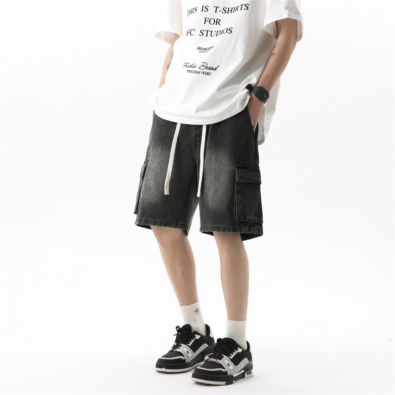 Yaz erkek Kot Şort Retro Moda  - Summer Clothing Brands Men incelemesi ve fiyatı