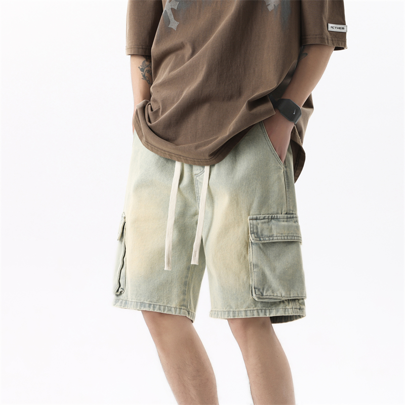 Yaz erkek Kot Şort Retro Moda  - Summer Clothing Brands Men incelemesi ve fiyatı