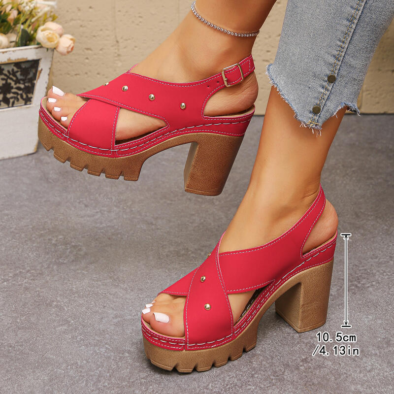 Vintage Süper Yüksek Topuklu Ç - Summer Holiday Clothing Women incelemesi ve fiyatı